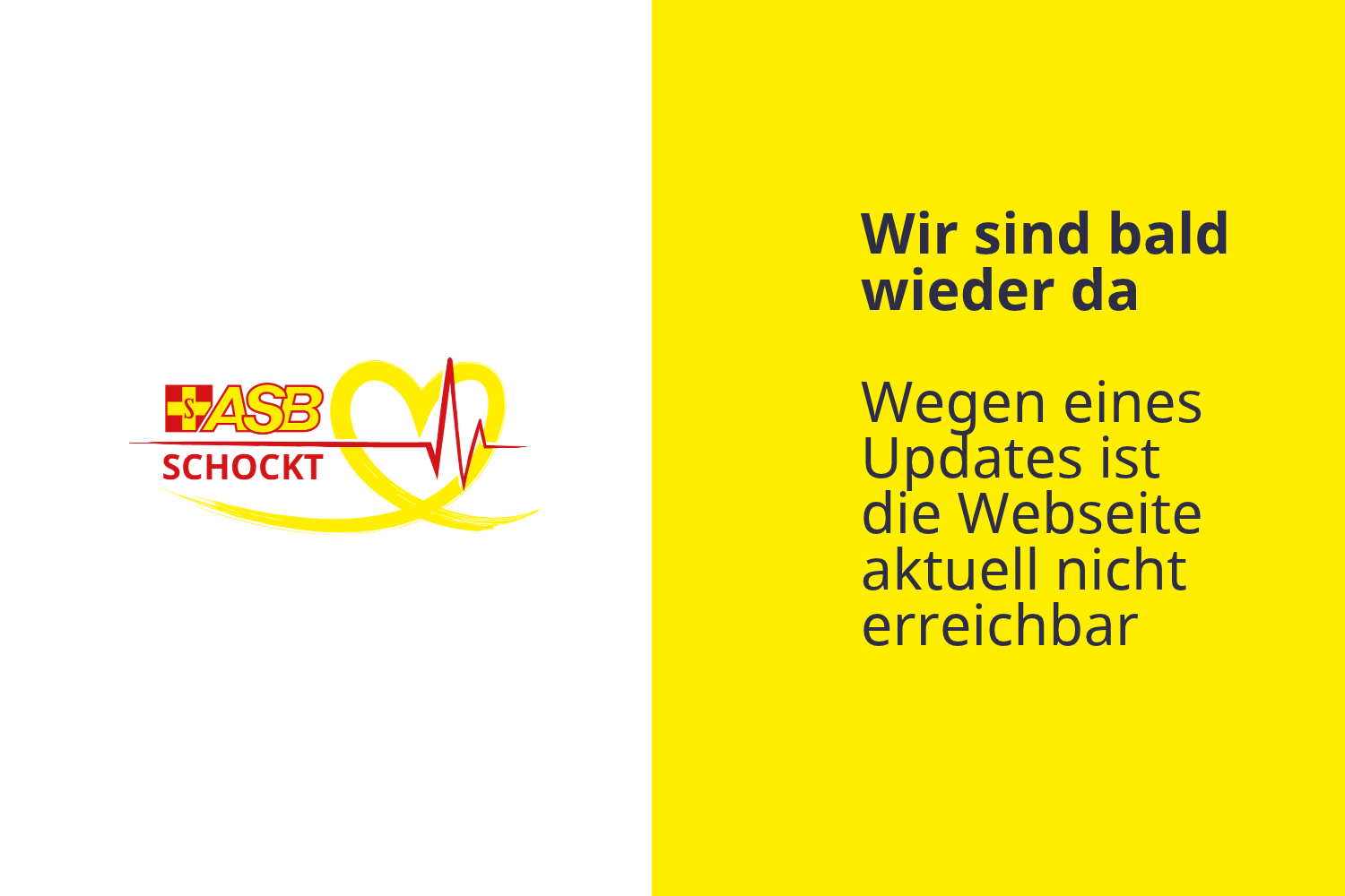 Wir sind bald wieder da